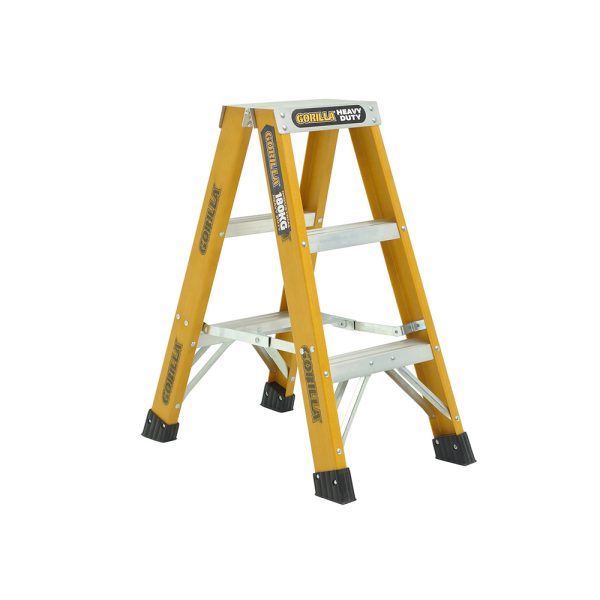 Heavy Duty Fibreglass Double Sided Ladders