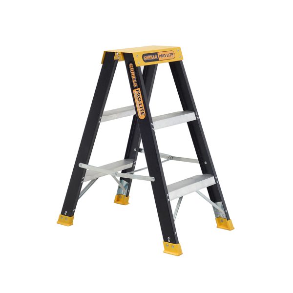 Pro-Lite® Fibreglass Double Sided Ladders