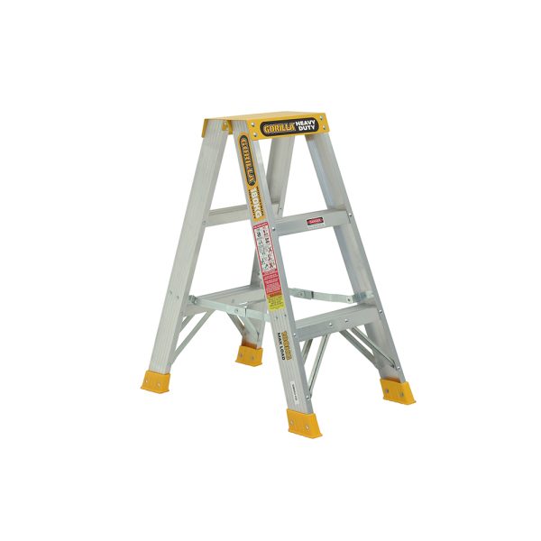 Heavy Duty Aluminium Double Sided Ladders
